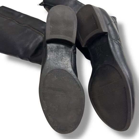 Naturalizer Jinnie Black Tassel Knee High Riding Boots Size 8.5 - Picture 9 of 11